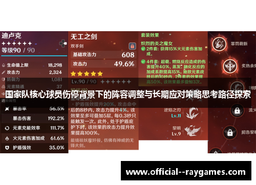 国家队核心球员伤停背景下的阵容调整与长期应对策略思考路径探索 国家队核心球员伤停背景下的阵容调整与长期应对策略思考路径探索